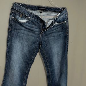 flare leg jeans
